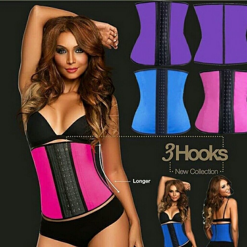 2 Hot Shapers waist trainer NEOPRENE three-button